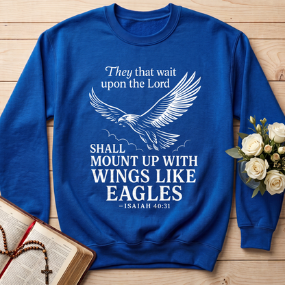 They That Wait Upon The Lord Shall Mount Up With Wings Like Eagles Isaiah 40.31 01