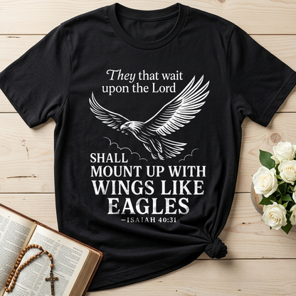 They That Wait Upon The Lord Shall Mount Up With Wings Like Eagles Isaiah 40.31 01
