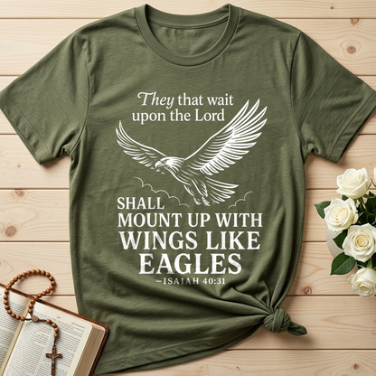 They That Wait Upon The Lord Shall Mount Up With Wings Like Eagles Isaiah 40.31 01