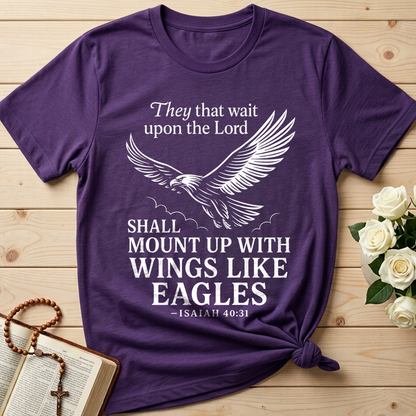 They That Wait Upon The Lord Shall Mount Up With Wings Like Eagles Isaiah 40.31 01