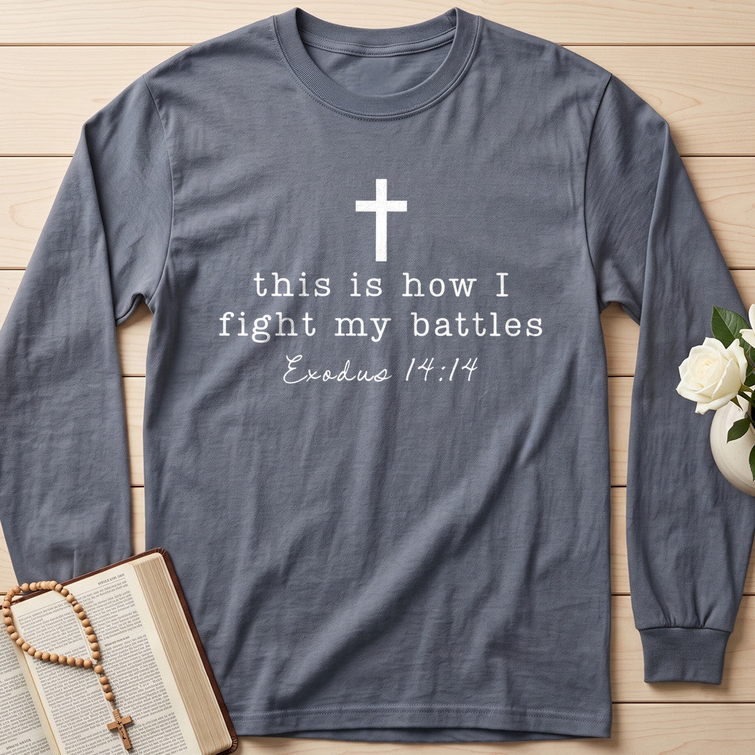 This Is How I Fight My Battles Exodus 14.14 01