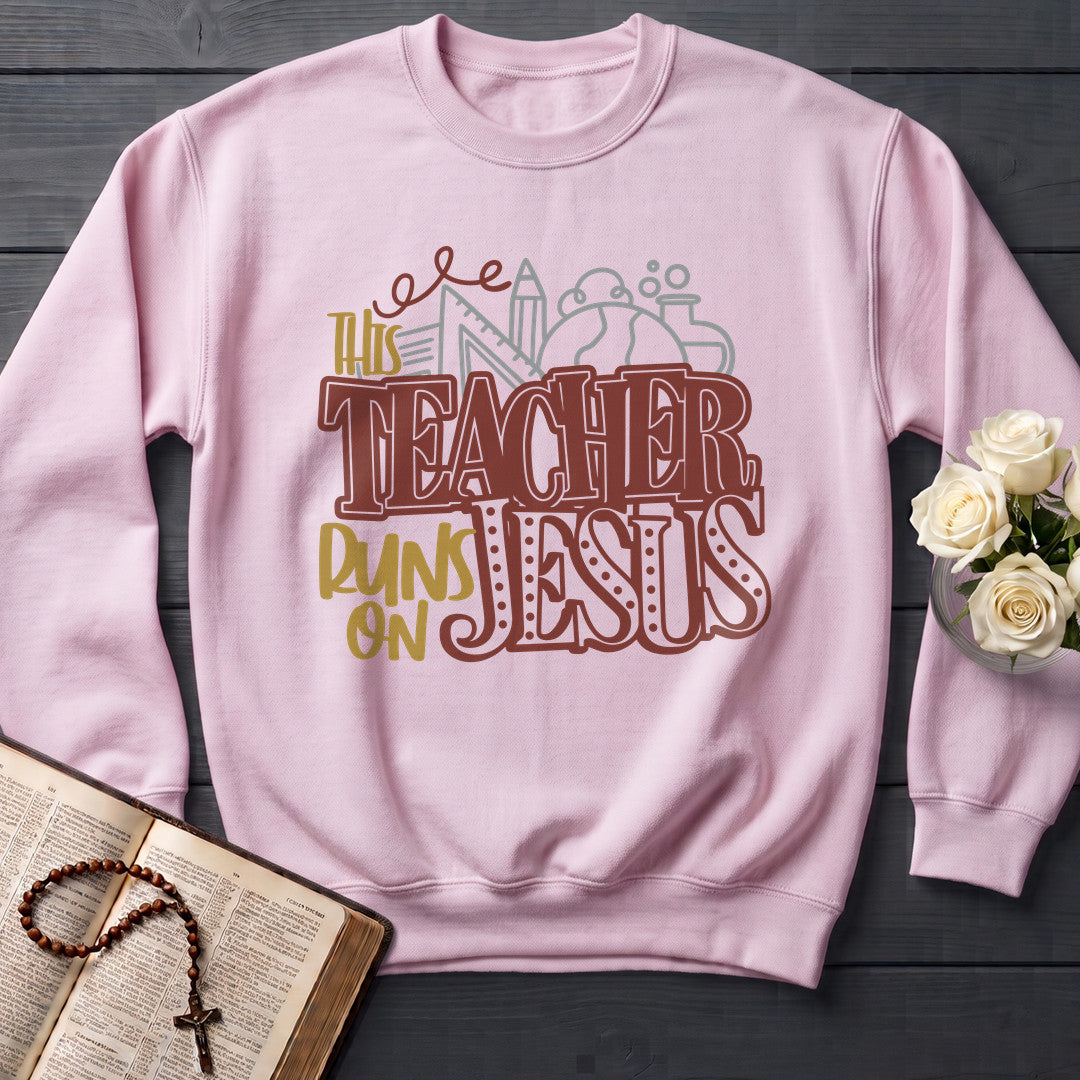 This Teacher Runs On Jesus 01