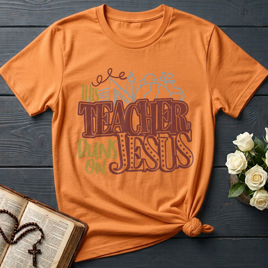This Teacher Runs On Jesus 01