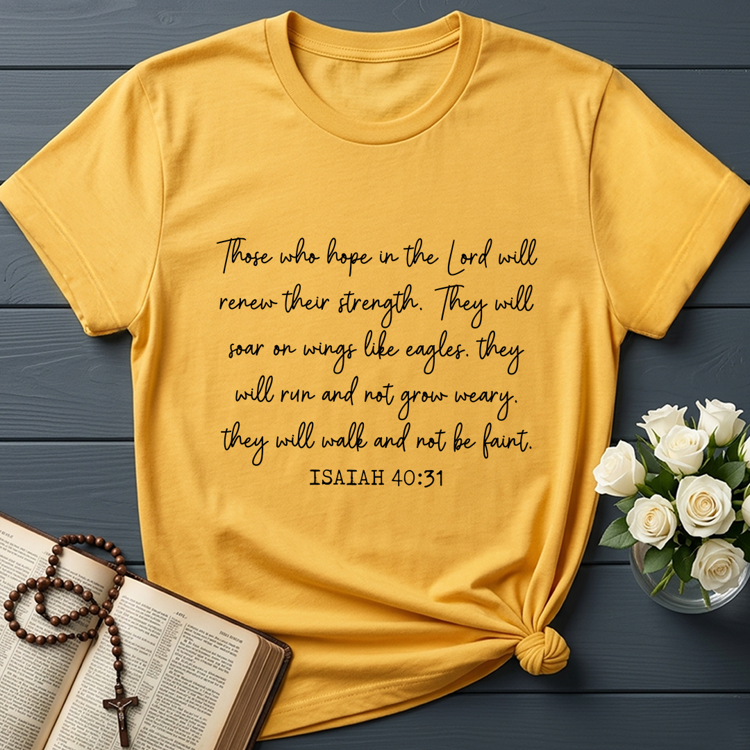 Those Who Hope In The Lord Isaiah 40.31 02