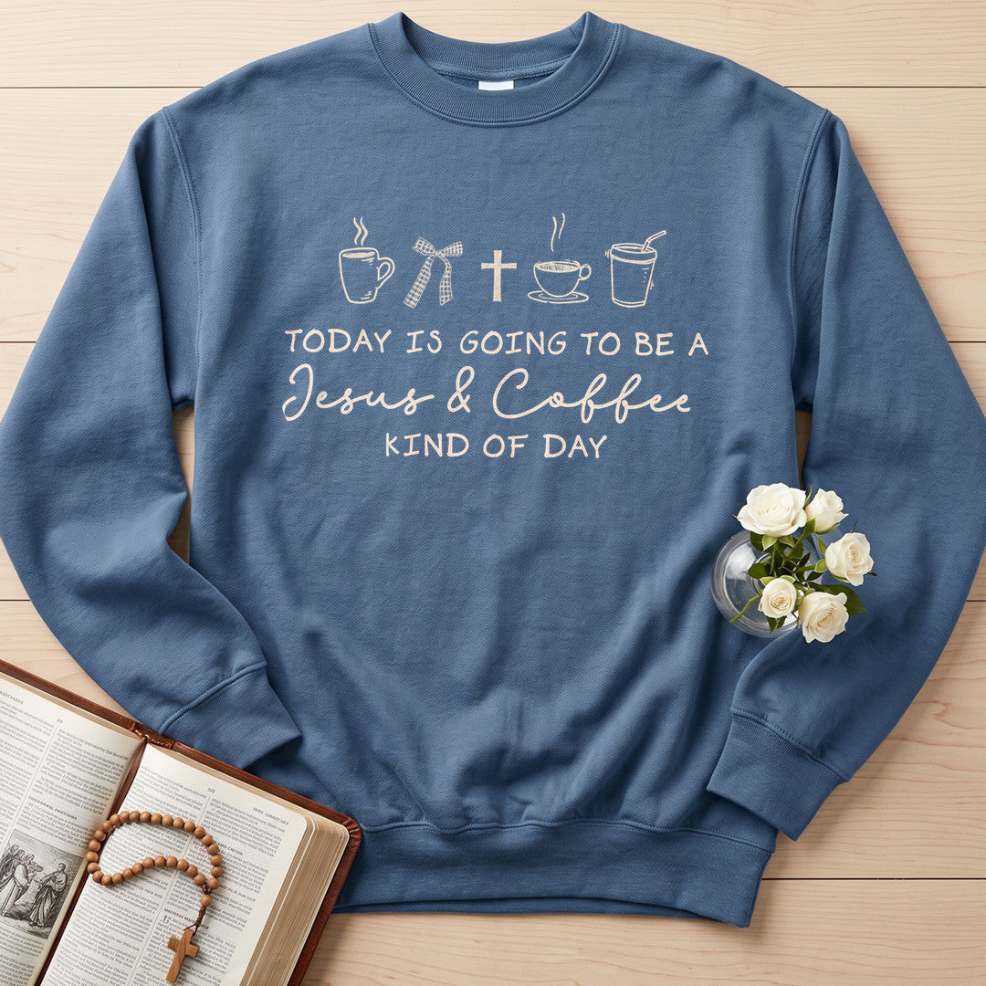 Today Is Going To Be A Jesus And Coffee Kind Of Day 01