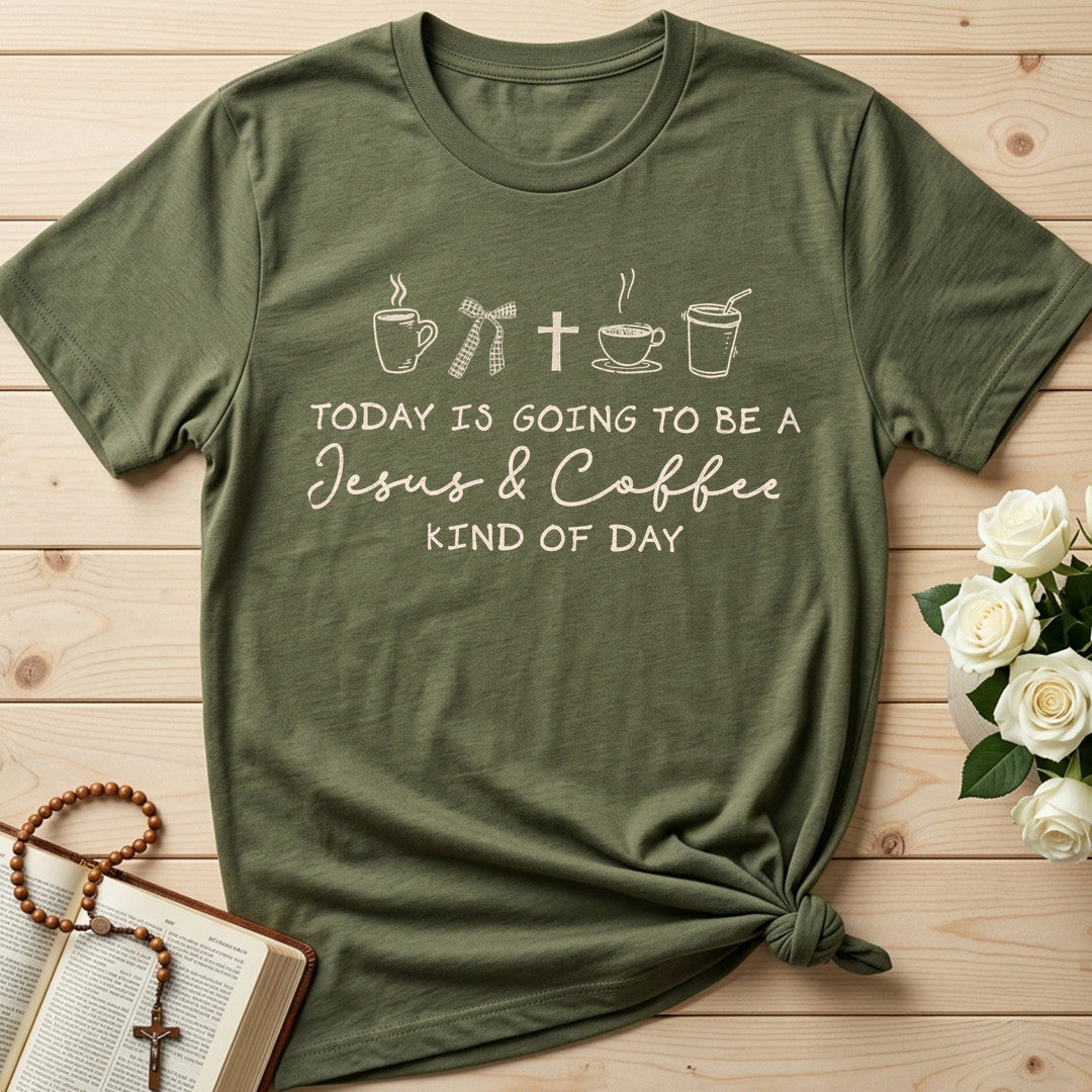 Today Is Going To Be A Jesus And Coffee Kind Of Day 01
