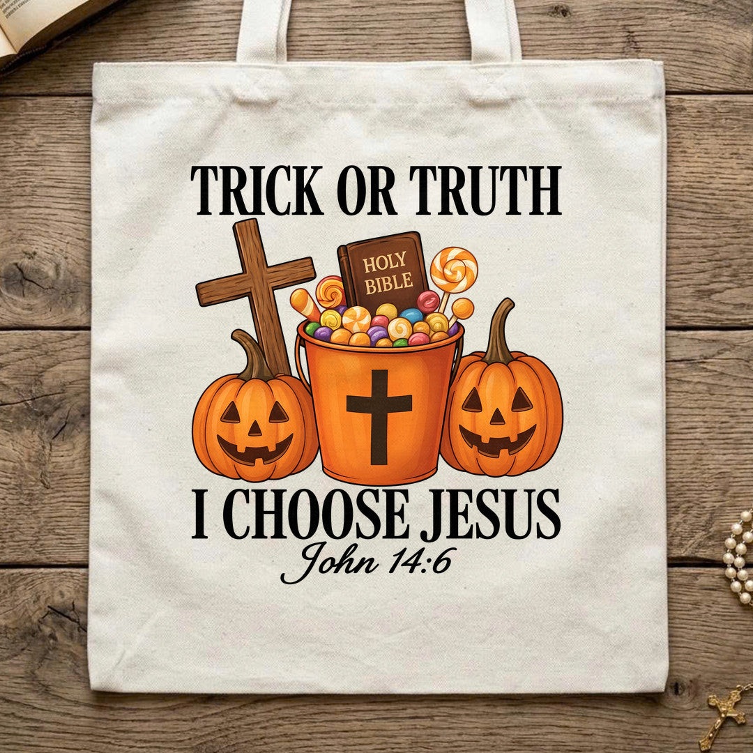 Trick Or Truth Holy Bible I Choose Jesus John 14.6 01