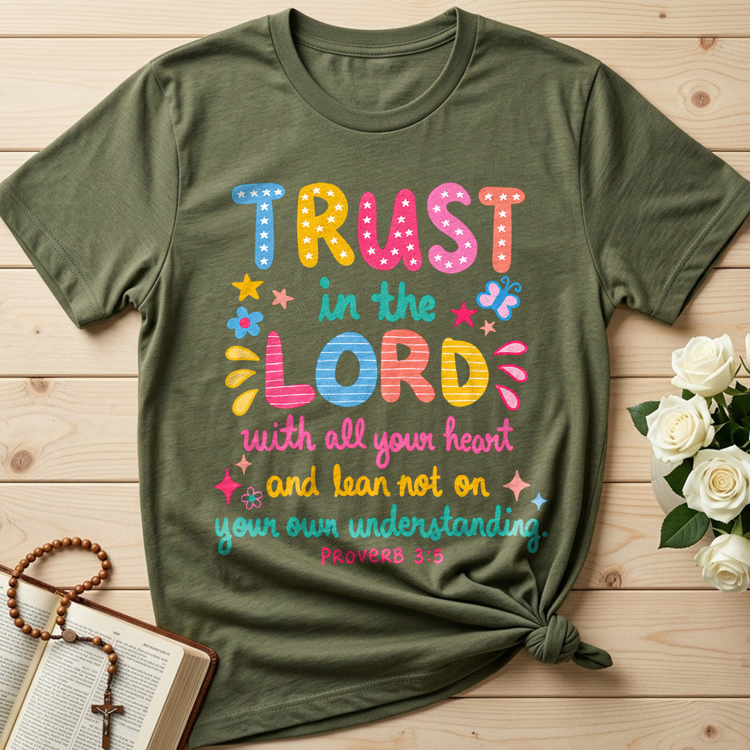 Trust In The Lord Proverb 3.5 02