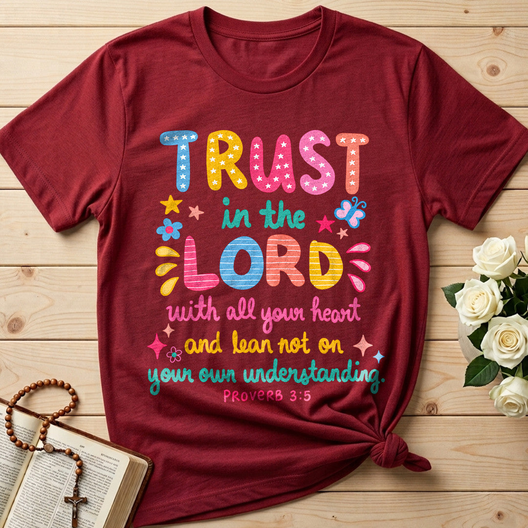 Trust In The Lord Proverb 3.5 02