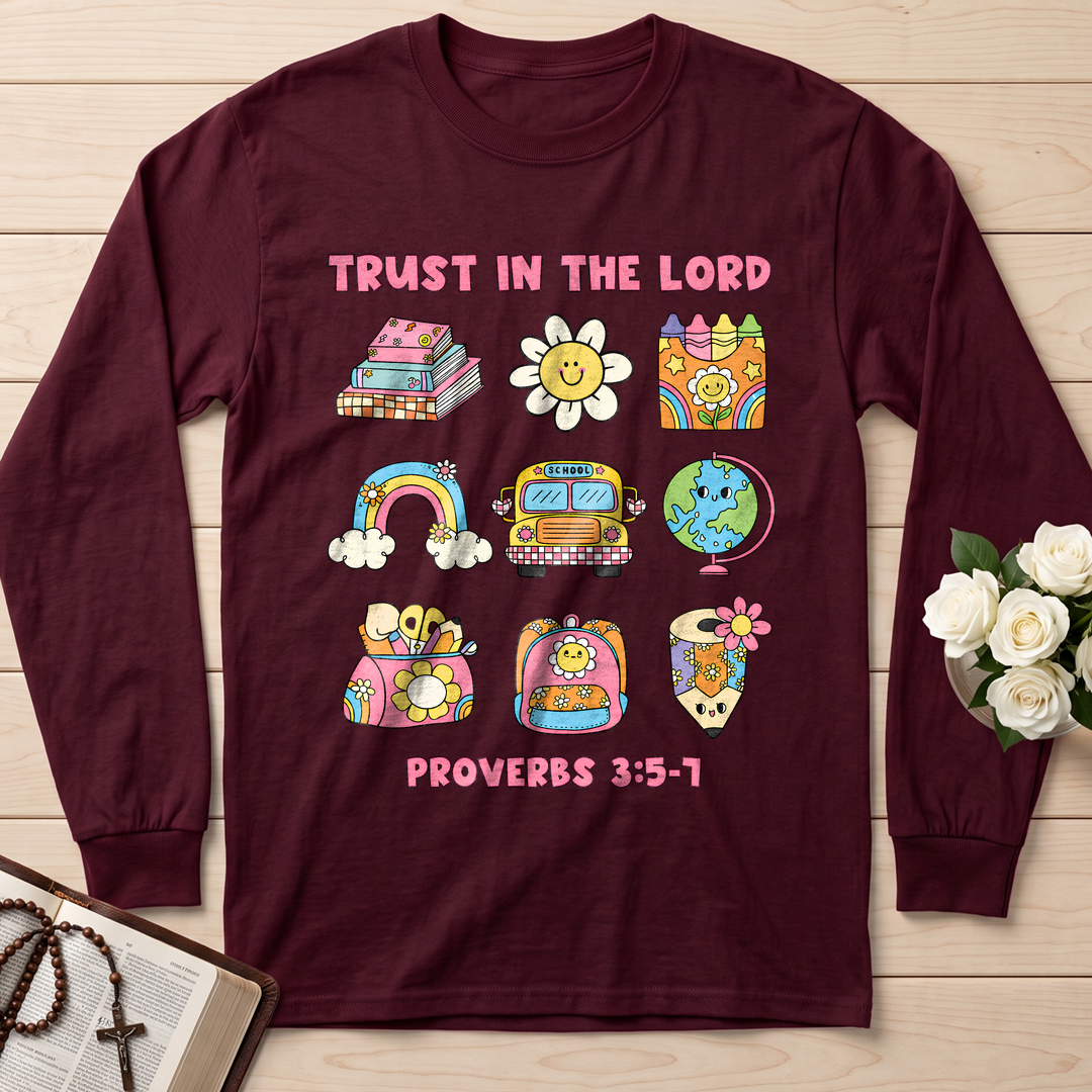 Trust In The Lord School Proverbs 3.5-7 01