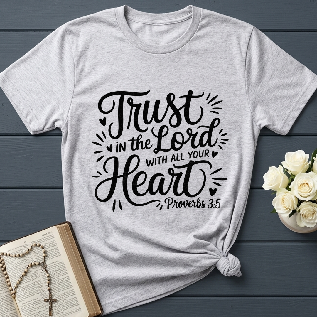 Trust In The Lord With All Your Heart Proverbs 3.5 06