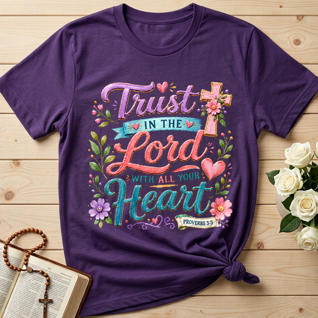 Trust In The Lord With All Your Heart Proverbs 3.5 09