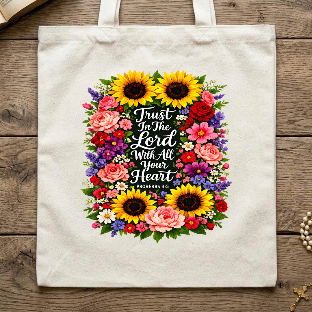 Trust In The Lord With All Your Heart Proverbs 3.5 10