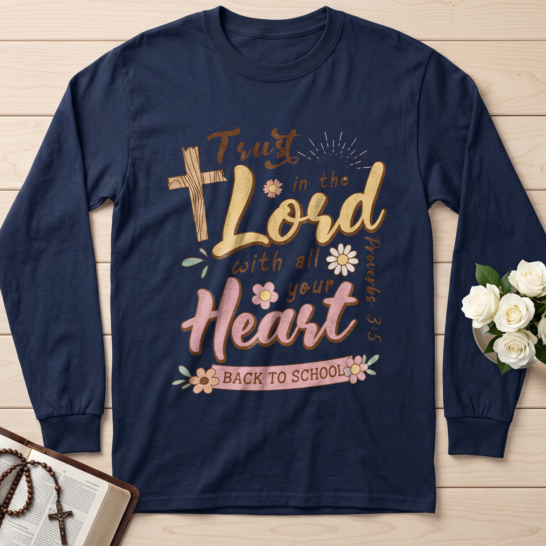 Trust in the Lord with all your heart Proverbs 3.5 11