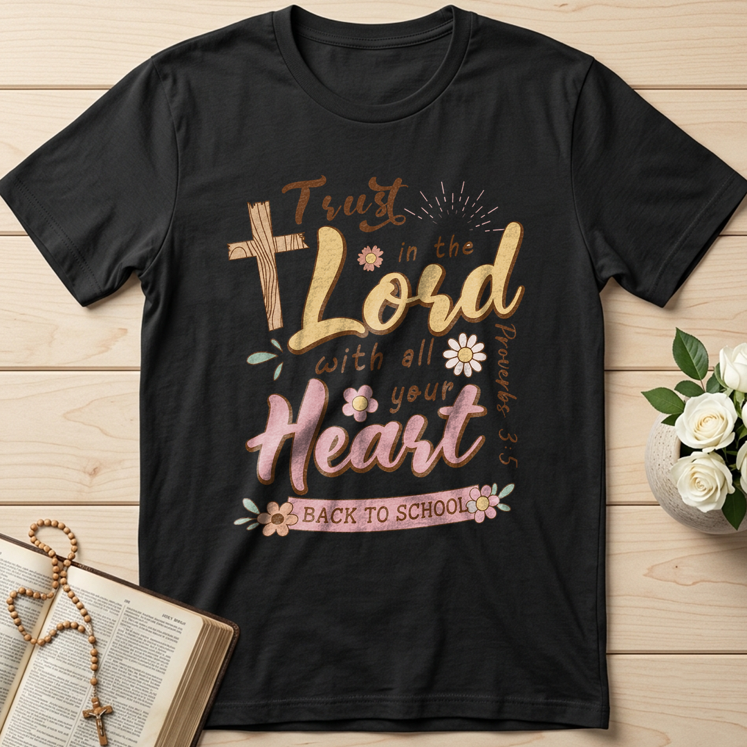 Trust in the Lord with all your heart Proverbs 3.5 11