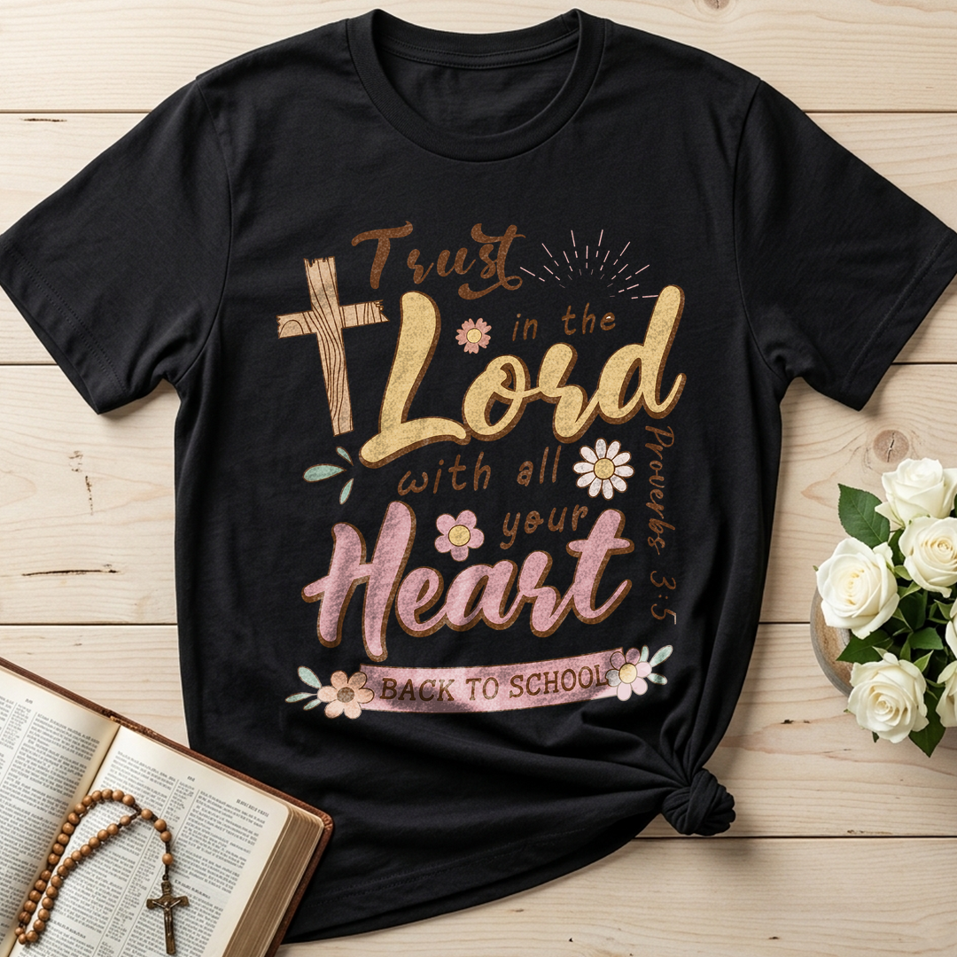 Trust in the Lord with all your heart Proverbs 3.5 11