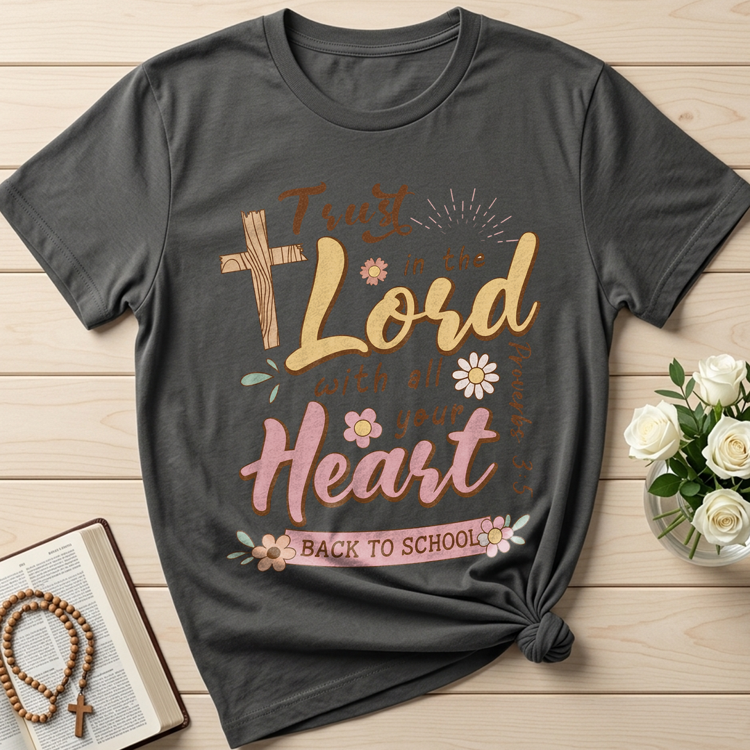 Trust in the Lord with all your heart Proverbs 3.5 11
