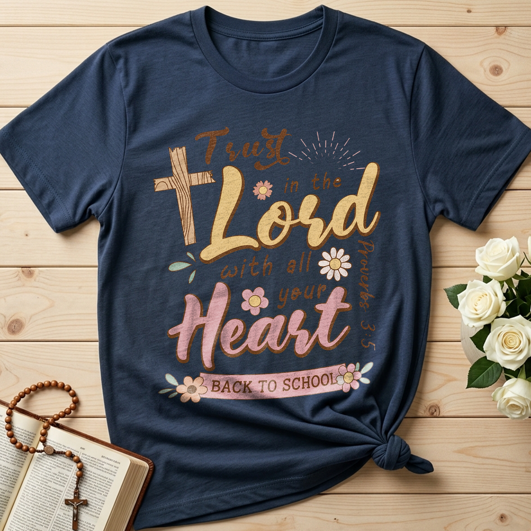Trust in the Lord with all your heart Proverbs 3.5 11