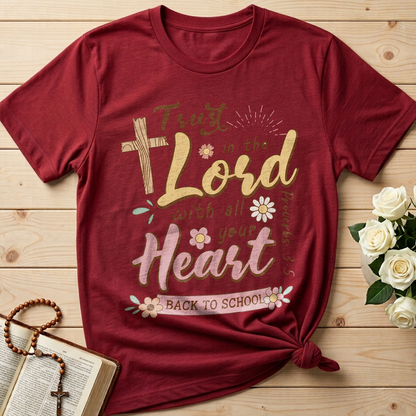 Trust in the Lord with all your heart Proverbs 3.5 11