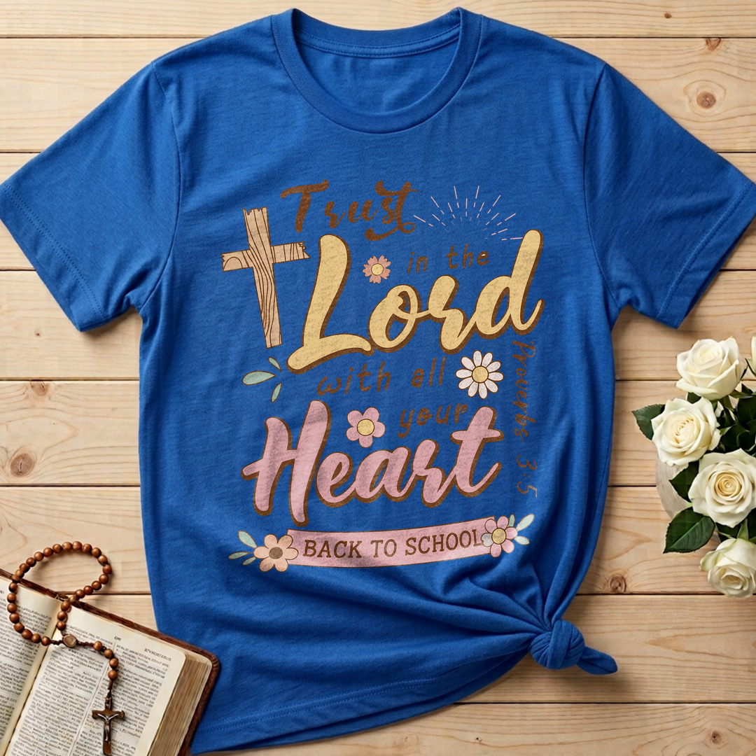 Trust in the Lord with all your heart Proverbs 3.5 11