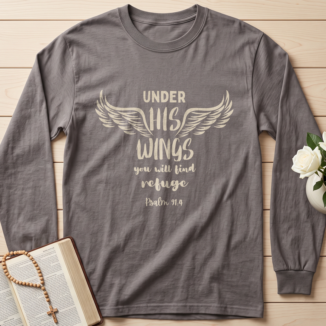 Under His Wings You Will Find Refuge Psalm 91.4 01