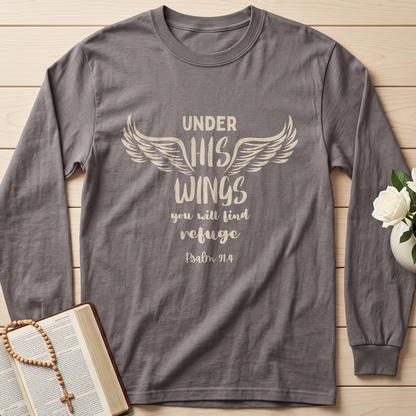 Under His Wings You Will Find Refuge Psalm 91.4 01