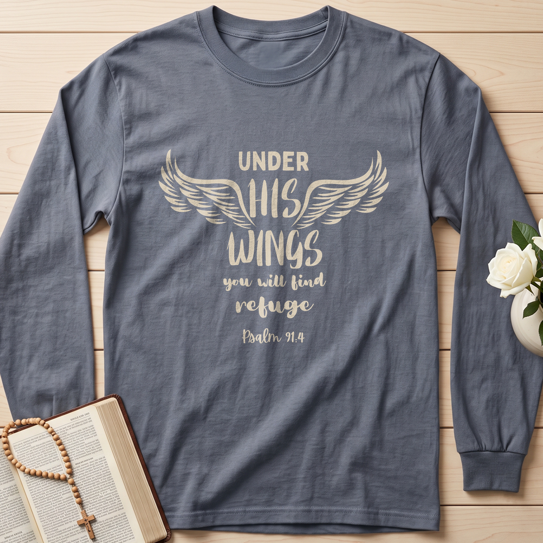 Under His Wings You Will Find Refuge Psalm 91.4 01