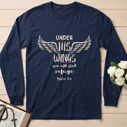 Under His Wings You Will Find Refuge Psalm 91.4 01