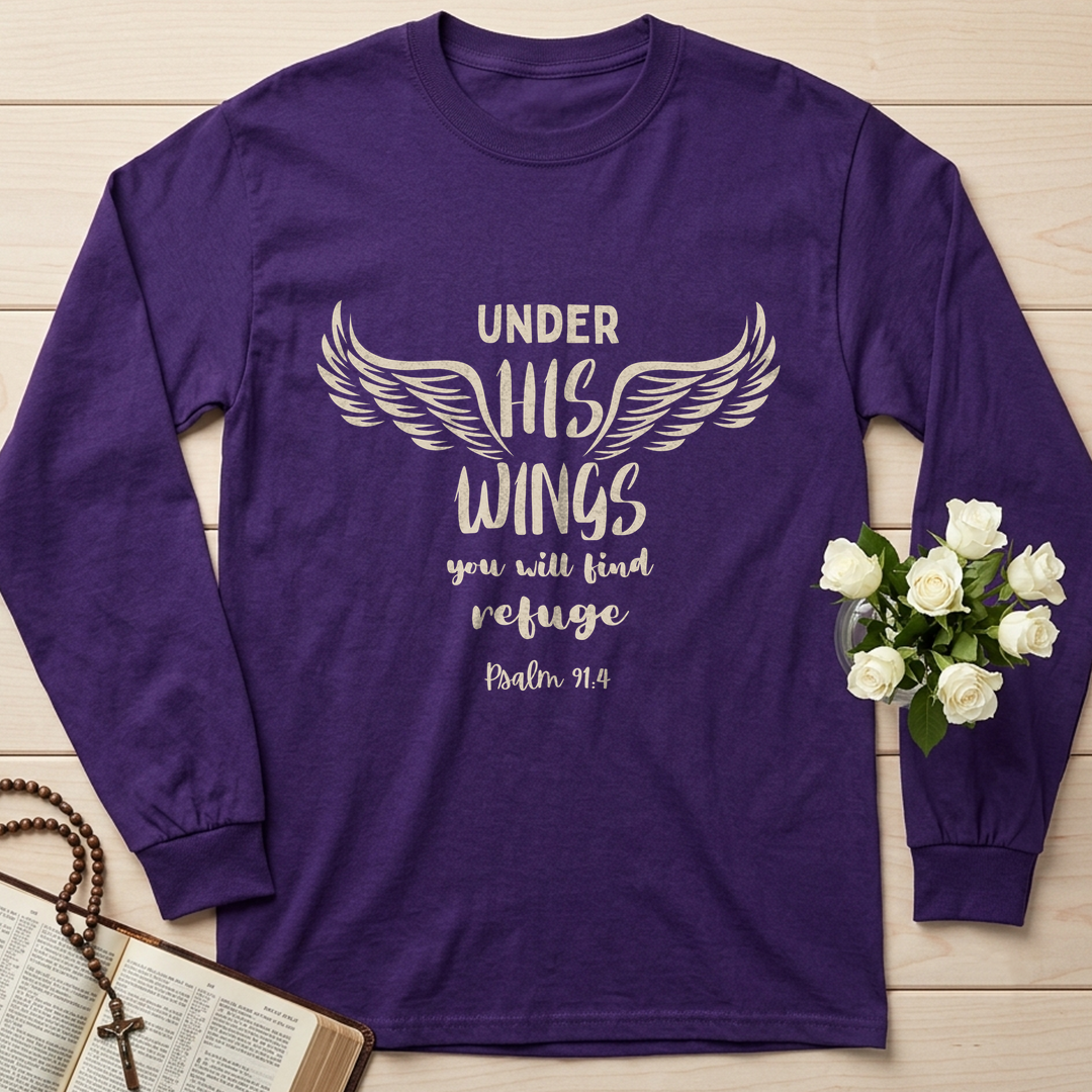 Under His Wings You Will Find Refuge Psalm 91.4 01
