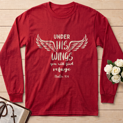 Under His Wings You Will Find Refuge Psalm 91.4 01