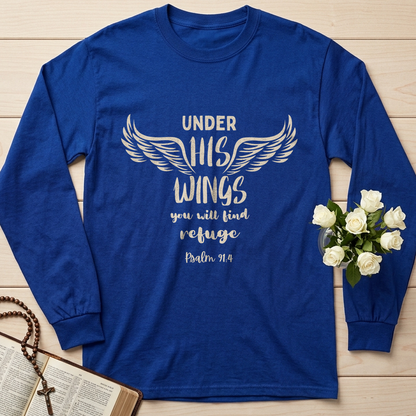 Under His Wings You Will Find Refuge Psalm 91.4 01