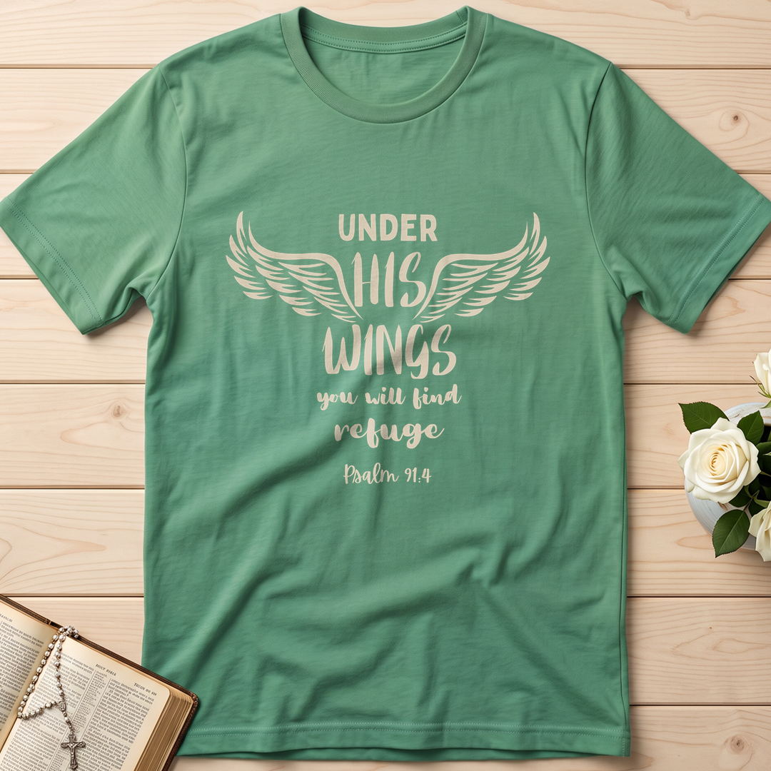 Under His Wings You Will Find Refuge Psalm 91.4 01