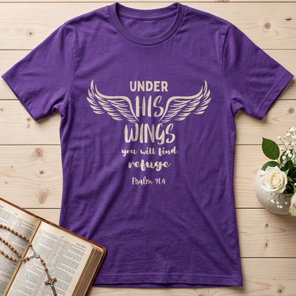 Under His Wings You Will Find Refuge Psalm 91.4 01