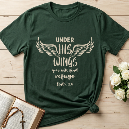 Under His Wings You Will Find Refuge Psalm 91.4 01