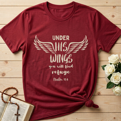 Under His Wings You Will Find Refuge Psalm 91.4 01
