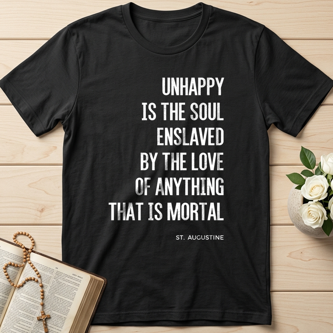 Unhappy Is The Soul Enslaved By The Love Of Anything That Is Mortal 01