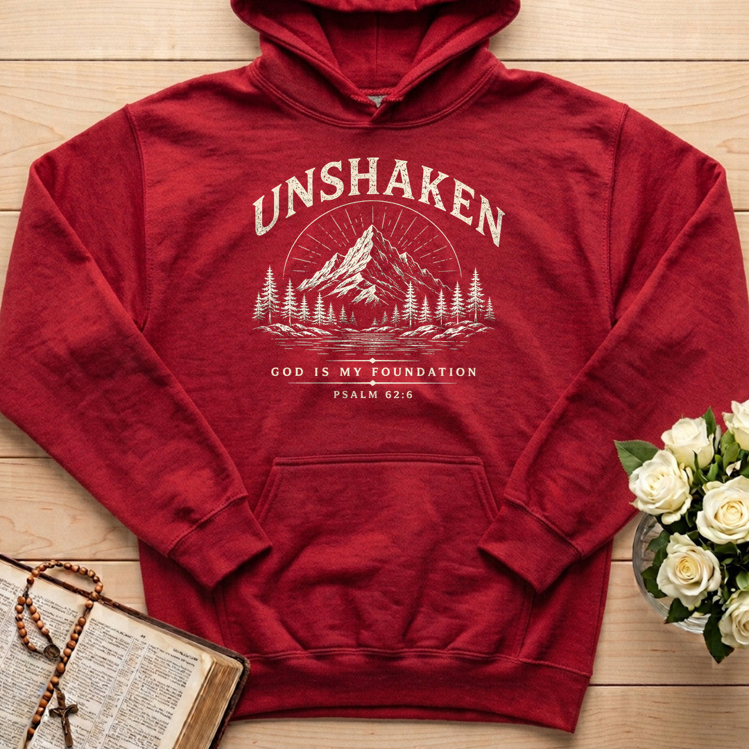 Unshaken God Is My Foundation Psalm 62.6 01