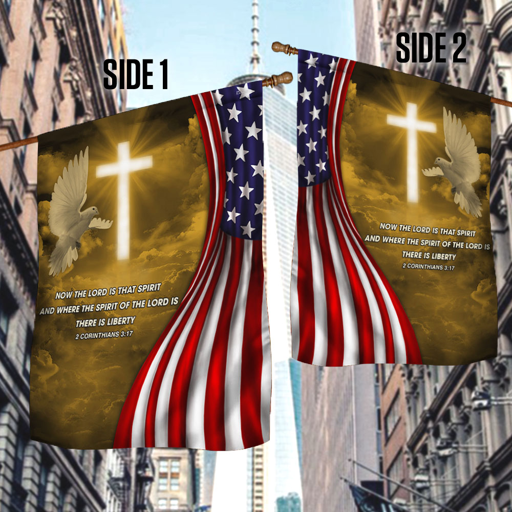 Jesus Flag Holy Spirit Liberty American Flag