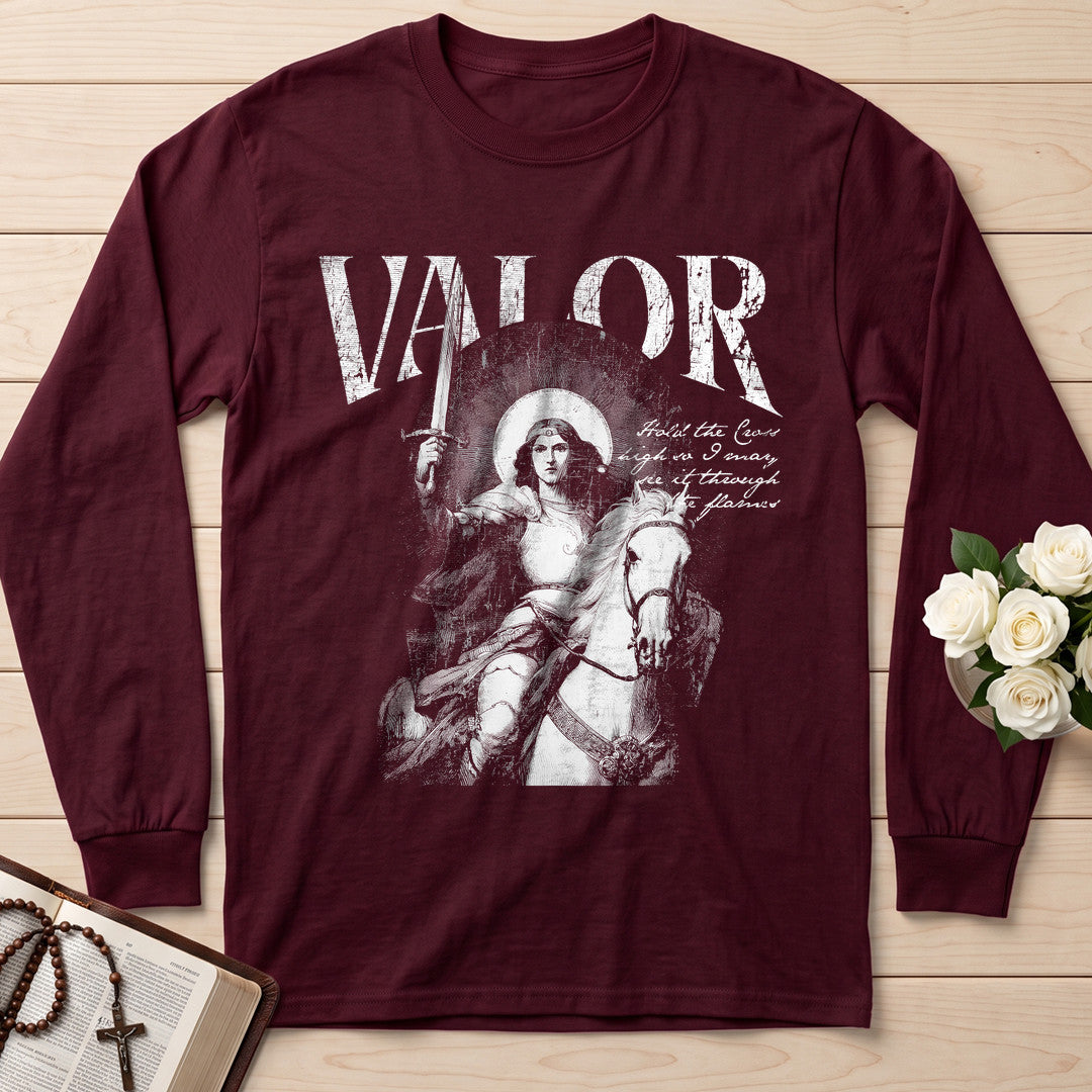 Valor Hold The Cross High So I May See It Through The Flames 01