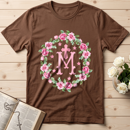 Virgin Mary Floral Wreath 01
