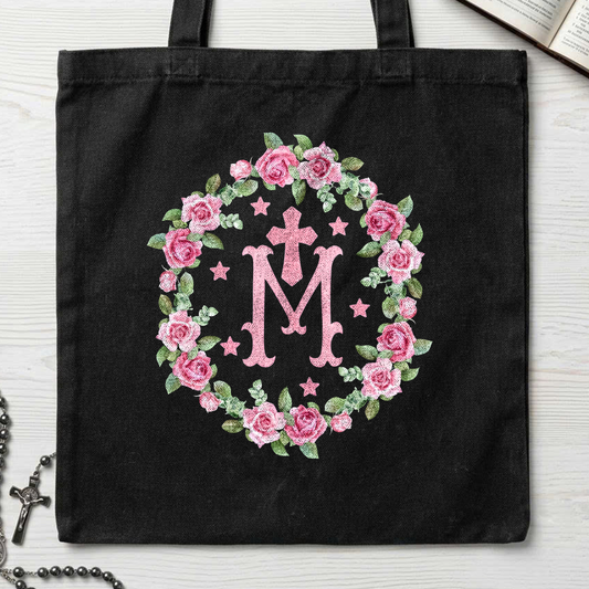 Virgin Mary Floral Wreath 01