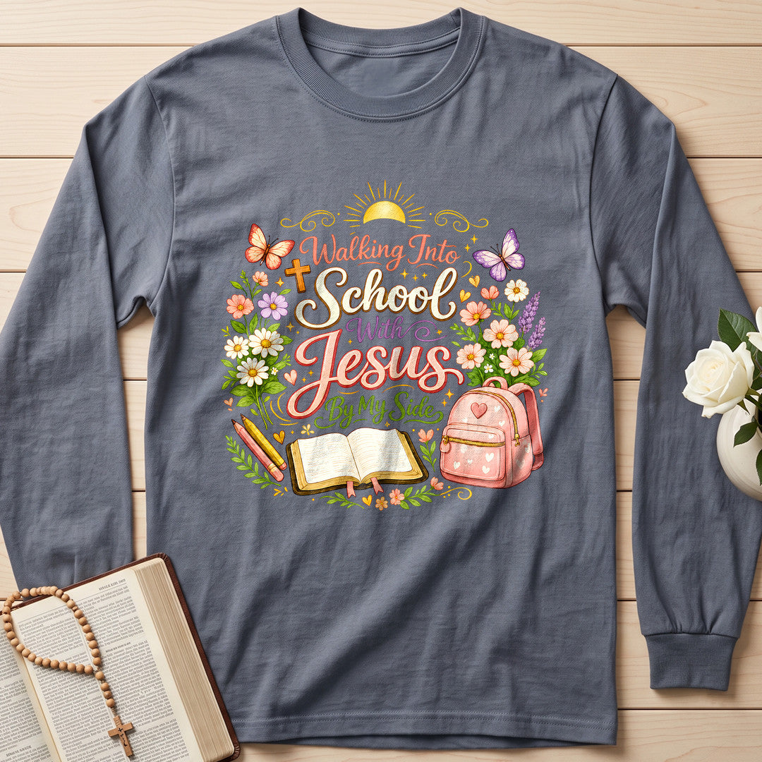 Walking Into School With Jesus By My Side 01