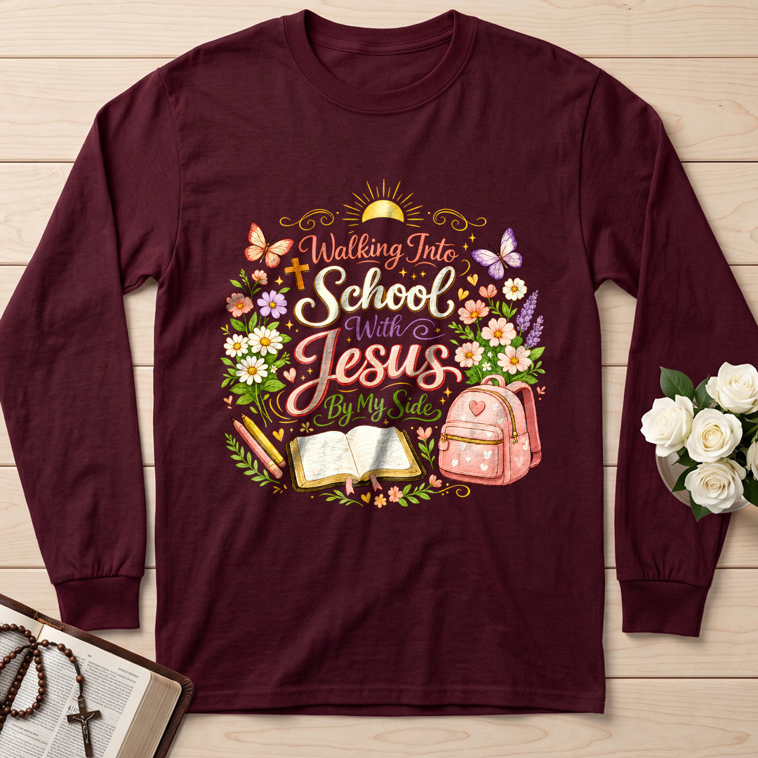 Walking Into School With Jesus By My Side 01
