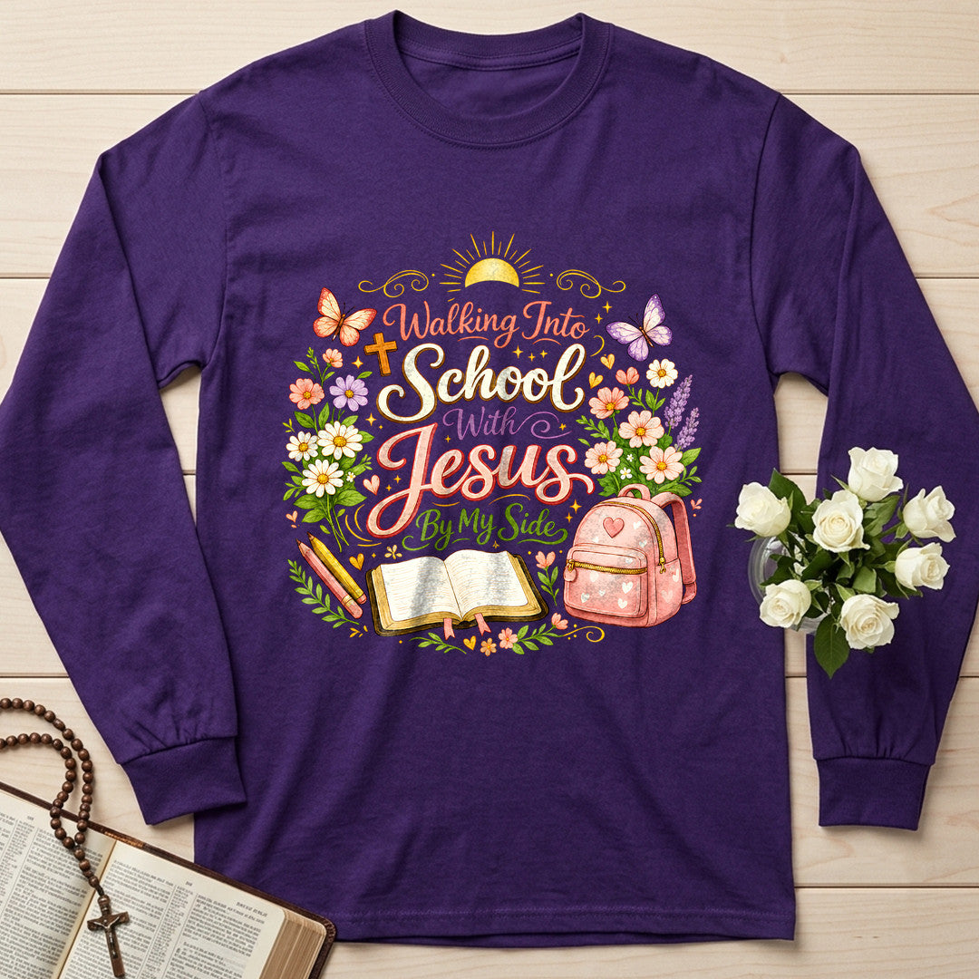 Walking Into School With Jesus By My Side 01