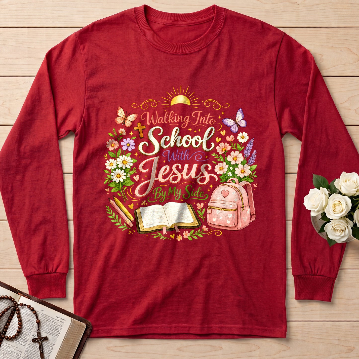 Walking Into School With Jesus By My Side 01