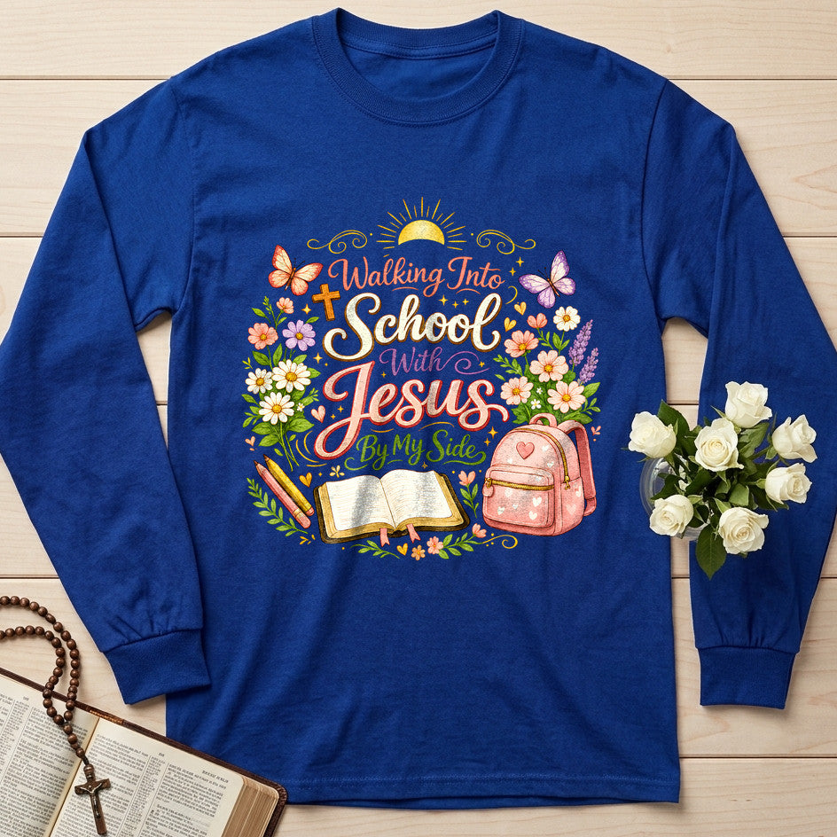 Walking Into School With Jesus By My Side 01