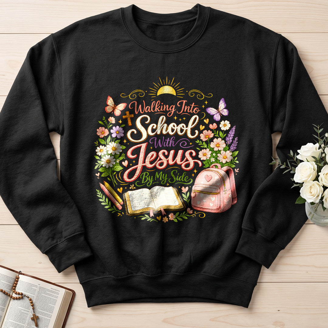 Walking Into School With Jesus By My Side 01