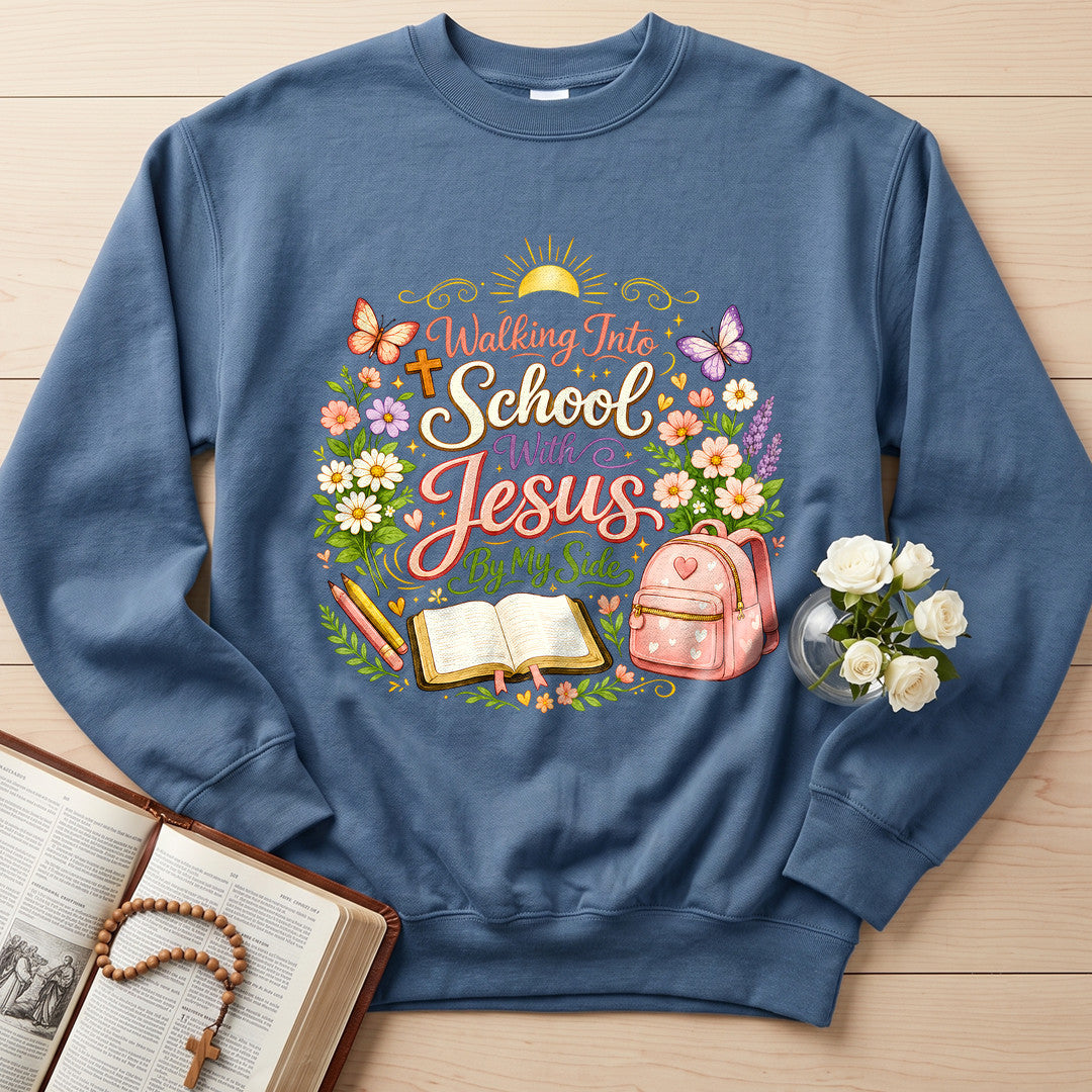 Walking Into School With Jesus By My Side 01