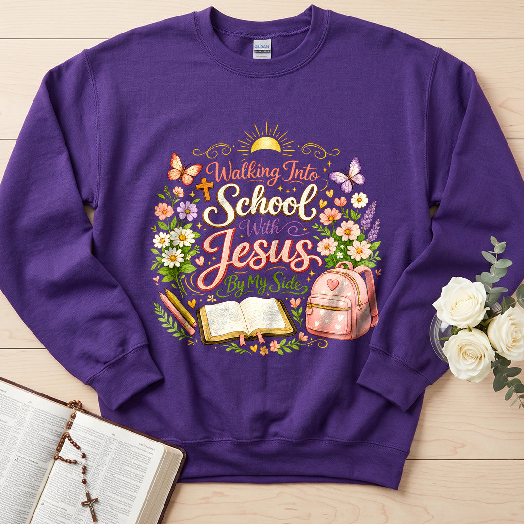 Walking Into School With Jesus By My Side 01