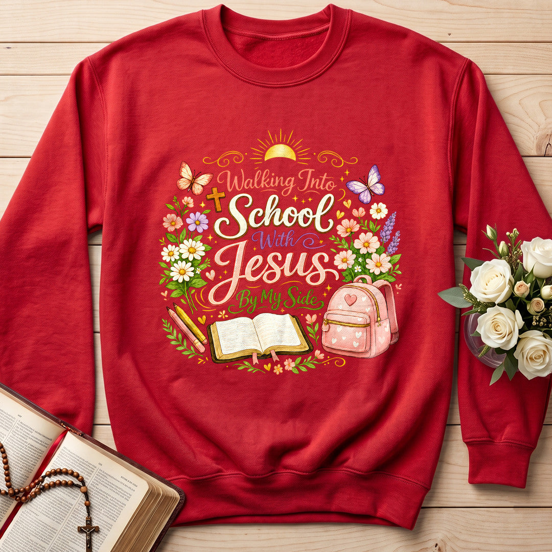 Walking Into School With Jesus By My Side 01